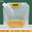 5/10pcs Grain Storage Bag Transparent Self-Supporting Nozzle Bag Sealed Storage Bag
