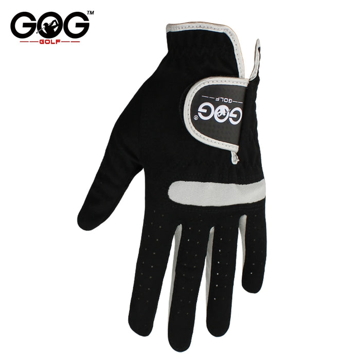 1 Pcs Men's Golf Glove Left Hand Right Hand Micro Soft Fiber Breathable Golf Gloves