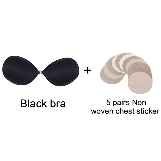 Strapless Invisible Push Up Bra