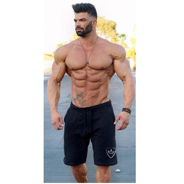 Men Fashion Sporting Fitness Casual Gyms Shorts