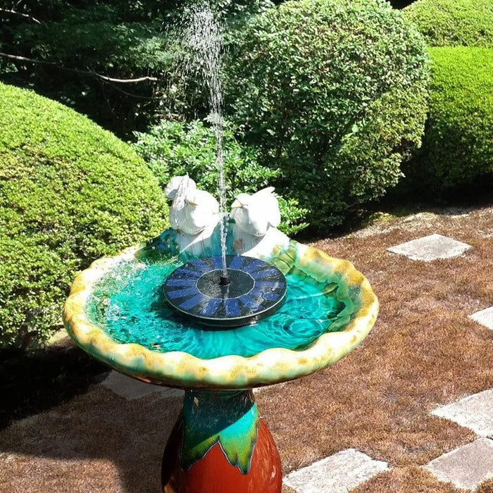 Solar Powered Fountain