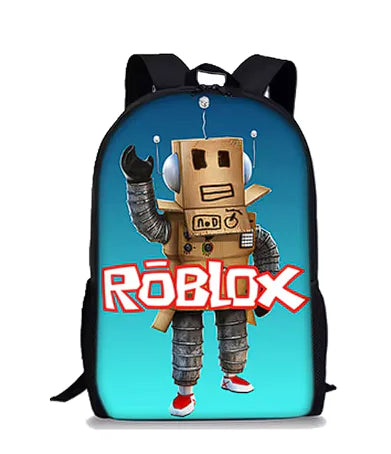 Cartoon Roblox Backpack for Kids