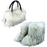 Versatile Luxury Fur Handbag