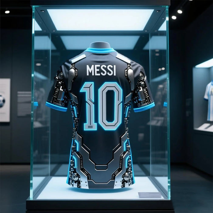 Messi 10 Performance Soccer T-Shirt – Men’s Quick-Dry Breathable Training Tee for Summer Sports & Outdoor Wear