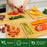 ChefCraft™ XL Bamboo Cutting Board Set – 4-Piece Heavy-Duty Boards with Juice Grooves & Built-In Handles