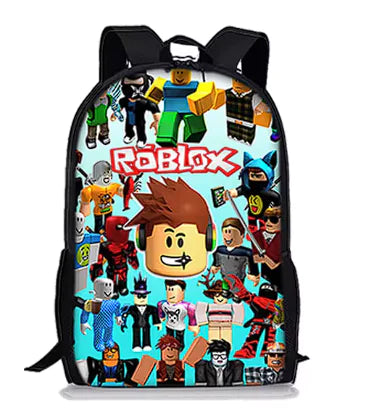 Cartoon Roblox Backpack for Kids