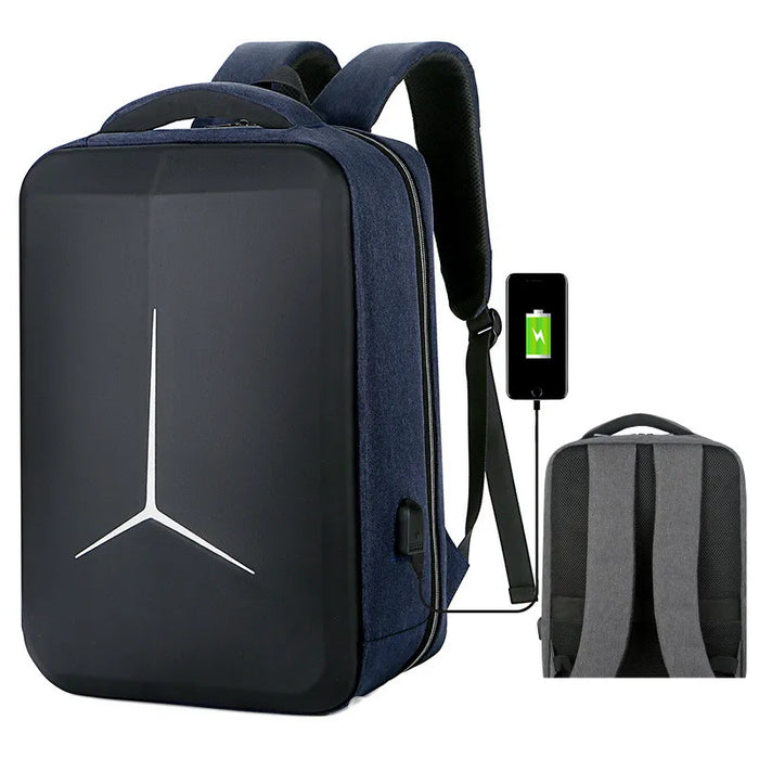 SecureTech™ Anti-Theft Laptop Backpack – Waterproof USB Charging Business Daypack for Men & Women