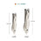 MR.GREEN Premium Stainless Steel Nail Clipper – Anti-Splash, Ergonomic Bionic Design for Manicure & Pedicure
