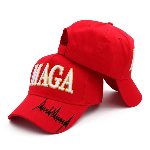 New MAGA Trump Signature Snapback President Hat