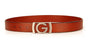 GoBliss Famous Brand Name Fashion Designer Luxury Leather Belts for Men