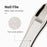 MR.GREEN Premium Stainless Steel Nail Clipper – Anti-Splash, Ergonomic Bionic Design for Manicure & Pedicure