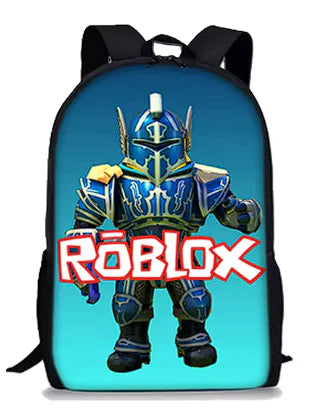 Cartoon Roblox Backpack for Kids