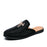 Luxury Diamond Men Slipper Mules Backless Loafers