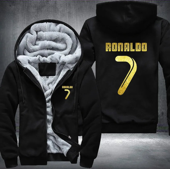 New Arrival Men Hoodies CR7 Cristiano Ronaldo Design Male Jacket