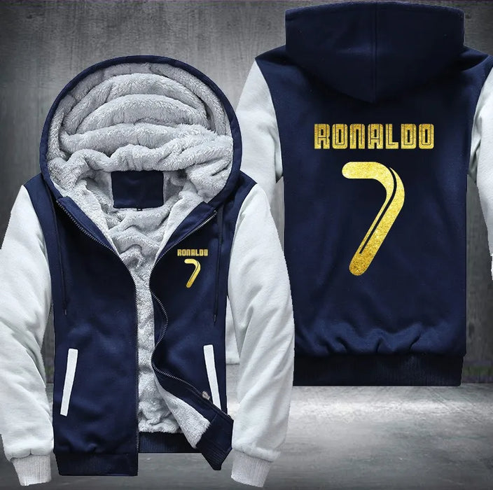 New Arrival Men Hoodies CR7 Cristiano Ronaldo Design Male Jacket
