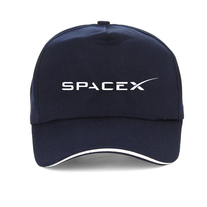 SpaceX Unisex Adjustable Baseball Cap – Classic Snapback Hat for Men & Women