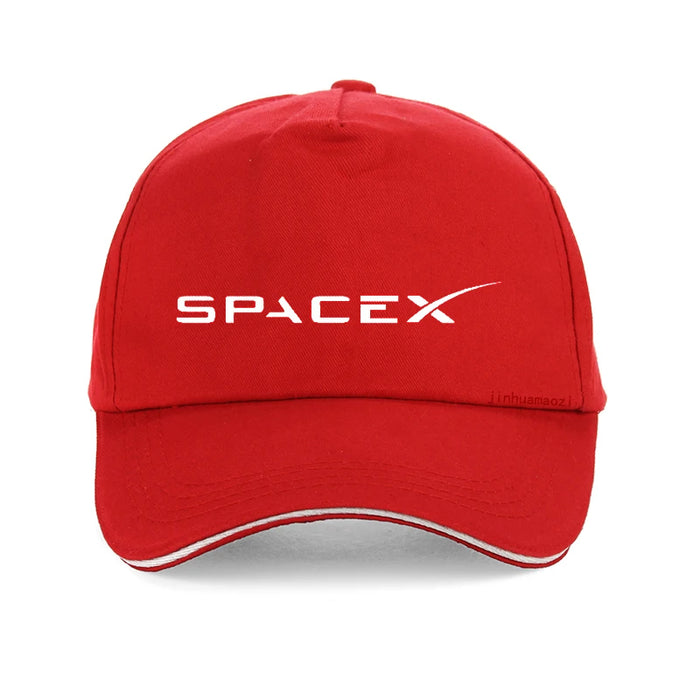 SpaceX Unisex Adjustable Baseball Cap – Classic Snapback Hat for Men & Women