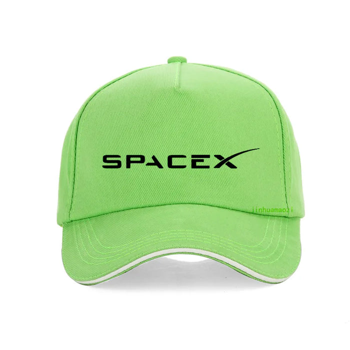 SpaceX Unisex Adjustable Baseball Cap – Classic Snapback Hat for Men & Women