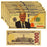 10pc Gold Trump Commemorative Currency