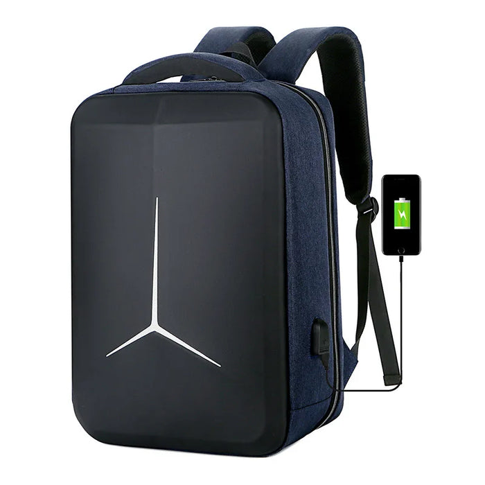 SecureTech™ Anti-Theft Laptop Backpack – Waterproof USB Charging Business Daypack for Men & Women