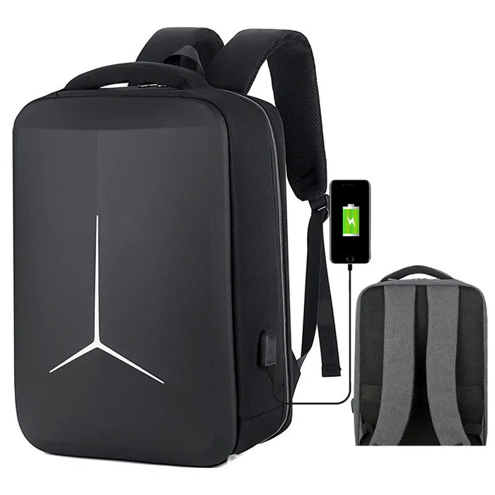 SecureTech™ Anti-Theft Laptop Backpack – Waterproof USB Charging Business Daypack for Men & Women