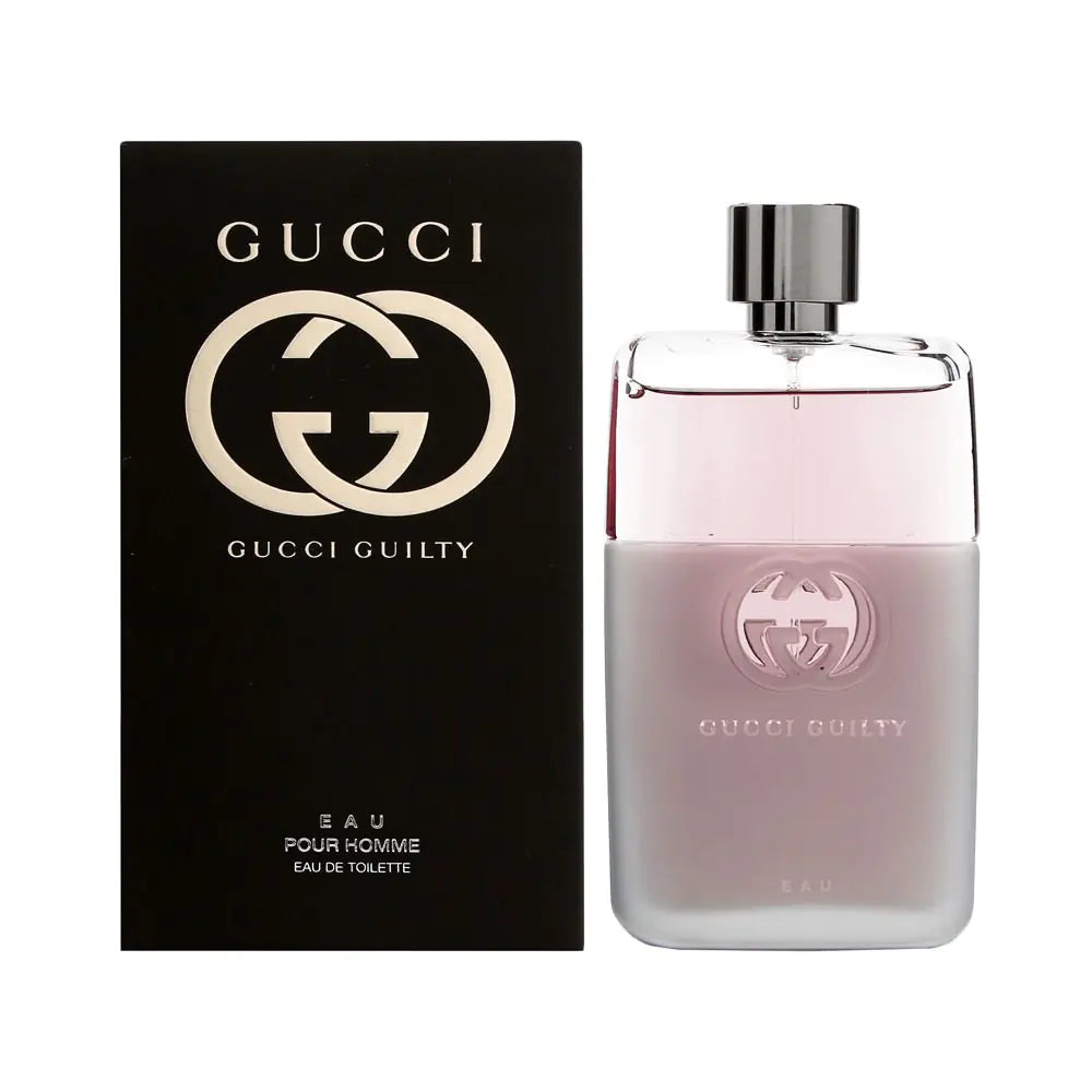 Gucci Guilty Pour Homme Eau de Toilette Spray for Men – 3.0 fl oz (90ml), Modern Masculine Fragrance