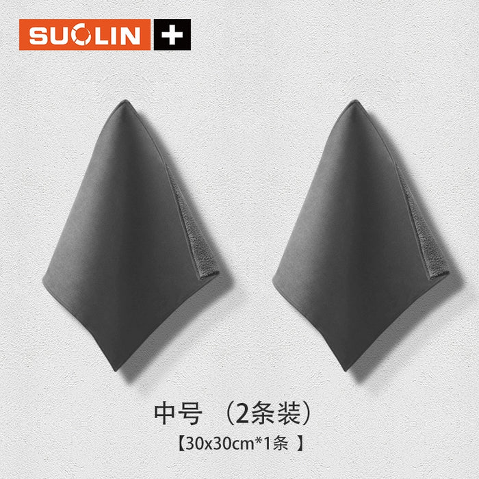 BenzShine™ Microfiber Car Wash Towel – Ultra-Soft Lint-Free Duster for Mercedes A/C/E/B-Class (Exterior & Interior)