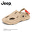 Jeep Porous Men's Sports Sandals Yzy Crocs Foam Runner