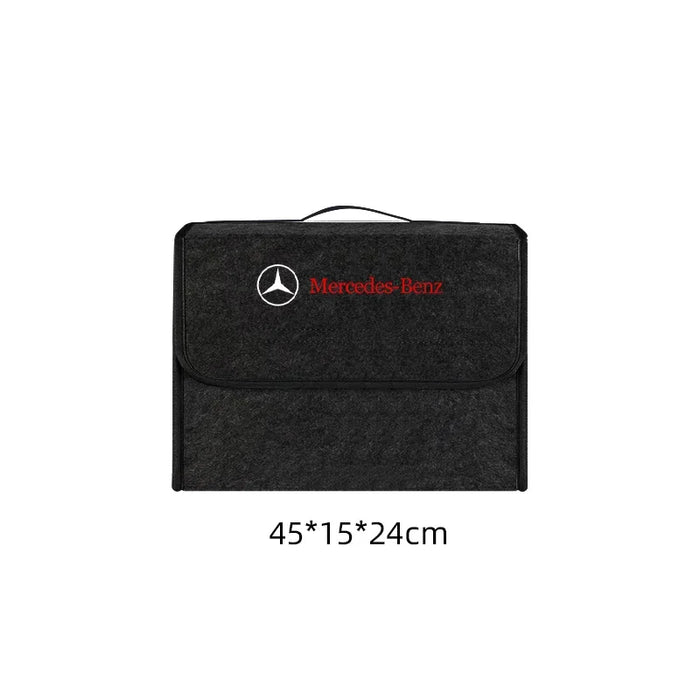 TrunkTidy™ Large Trunk Organizer – Heavy-Duty Foldable Cargo Storage for Mercedes-Benz CLS & CLA