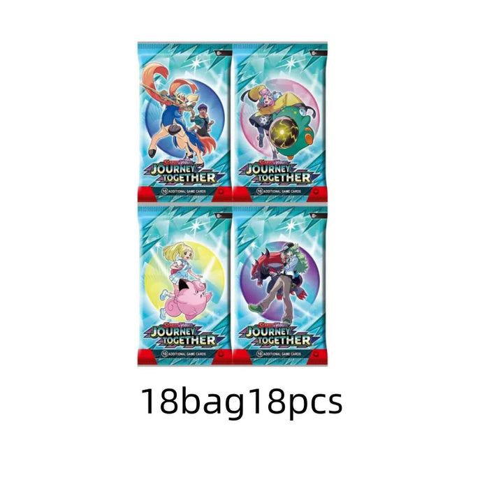 324/360 Pcs JAKA Pokémon Card Set – 151 Destined Rivals, Prismatic Evolutions, Sun & Moon English Battle Trading Cards