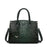 Luxury Croc-Embossed Leather Designer Vintage Purse