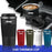 Stainless Steel Travel Mug for Jeep Owners – Insulated Coffee Cup with Lid, Car Vacuum Flask for Hot & Cold Drinks