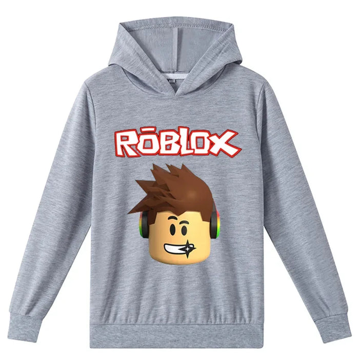 Roblox™ Kids Hoodie – Warm Roblox-Inspired Pullover Sweatshirt for Boys & Girls