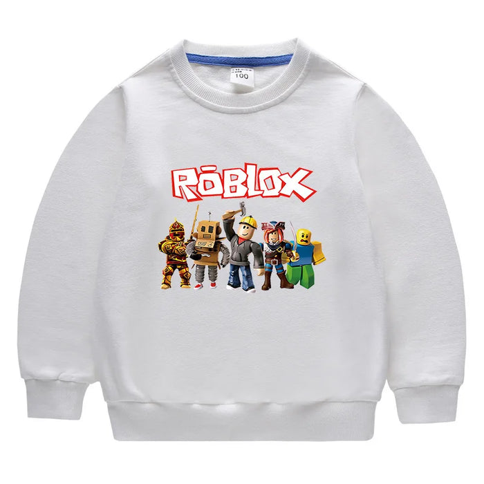 ROBLOX™ Kids Cotton Hoodie – Roblox-Inspired Long Sleeve Sweatshirt for Toddlers & Young Children