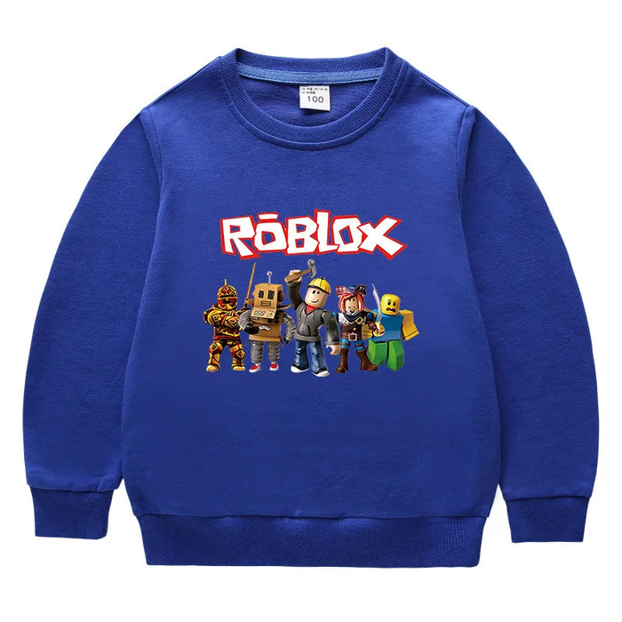 ROBLOX™ Kids Cotton Hoodie – Roblox-Inspired Long Sleeve Sweatshirt for Toddlers & Young Children