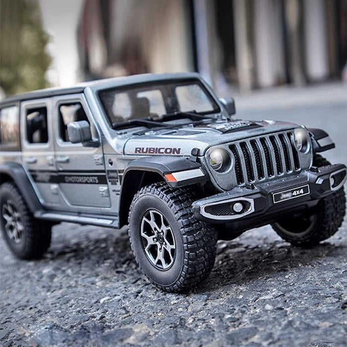 1:22 Model Wrangler Diecast Toy Car Model, Scale Metal Alloy Vehicle for Kids Boys Girls Adults, Doors Open,Gifts