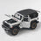 1:18 Jeeps Wrangler Rubicon Alloy Off-road Vehicles Car Model Diecast & Toy Metal Car Model Simulation Sound and Light