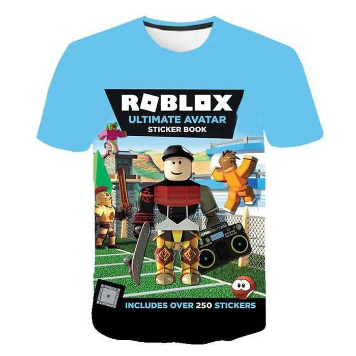 Roblox™ Kids T-Shirt – Roblox-Inspired Short Sleeve Tee for Summer Comfort & Style