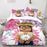Roblox™ Kids Bedding Set – Colorful Game-Inspired Quilt Cover & Sheet for Dorm or Bedroom