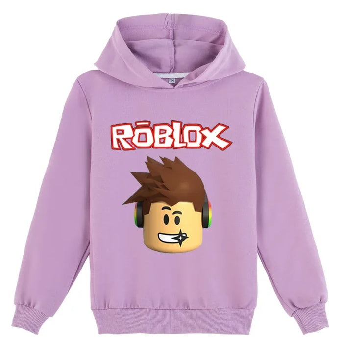 Roblox™ Kids Hoodie – Warm Roblox-Inspired Pullover Sweatshirt for Boys & Girls