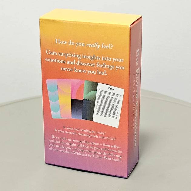 The Box of Emotions - 80 Cards To Make Sense of Your Feelings — GoBliss