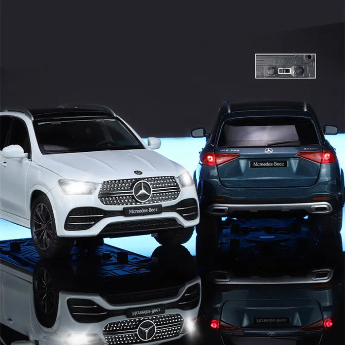 1:24 Mercedes-Benz GLE Alloy Diecast SUV Model Car – Sound & Light Off-Road Vehicle Toy for Kids & Collectors