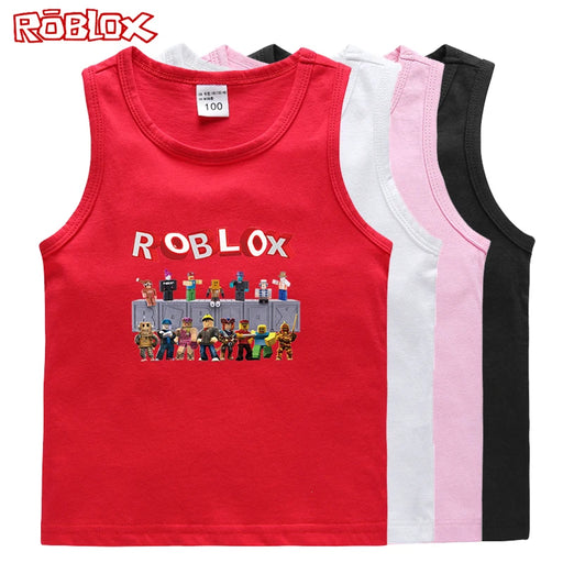 Roblox™ Sleeveless Kids Vest – Soft Cotton Roblox-Inspired Tank Top for Everyday Play