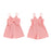 Baby Girl Ribbed Bow Romper – Sleeveless Summer Jumpsuit for Toddlers (6M–4Y)