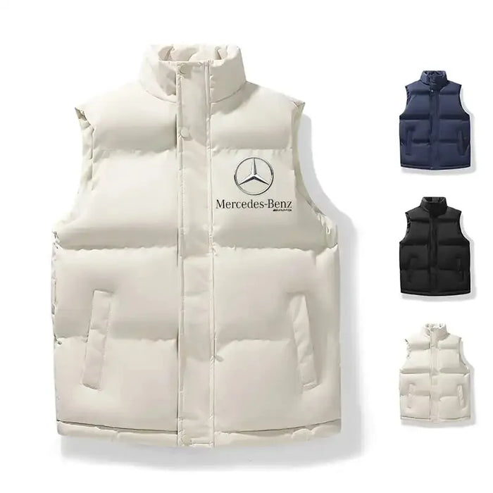 Mercedes-Benz™ Men’s Winter Short Down Jacket – Thickened, Warm, Stylish Luxury Outerwear