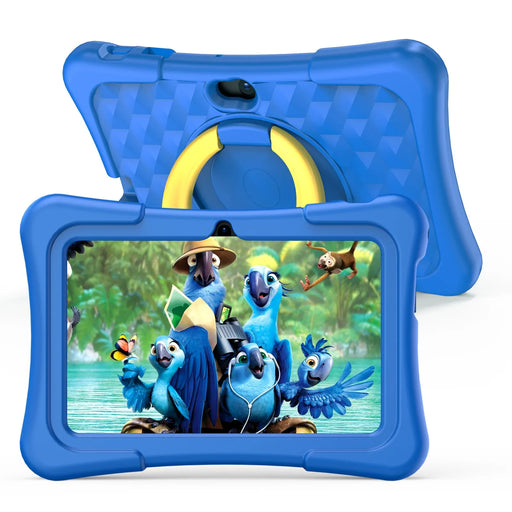 EduPlay™ 7'' Kids Tablet – Android 11, 32GB, WiFi, Dual Camera, Parental Controls + Protective Case