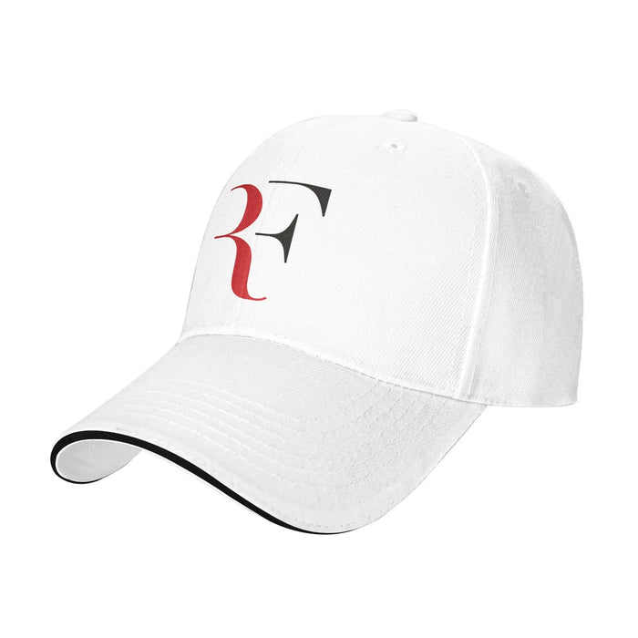 Roger Federer RF Adjustable Tennis Cap – Unisex Sports Baseball Hat for Men & Women