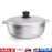 3.7Qt Cast Aluminum Caldero Pot – Nonstick, Oven-Safe Essential Cookware with Tight-Fitting Lid for Soups, Stews & Everyday Cooking