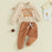 0–3Y Toddler Boy Fall Outfit Set – Letter Print Long Sleeve Sweatshirt and Pants Tracksuit for Winter