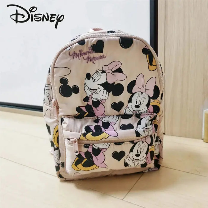 Disney Cartoon Mickey Mouse Cute Fashion Minnie School Fashion Backpack